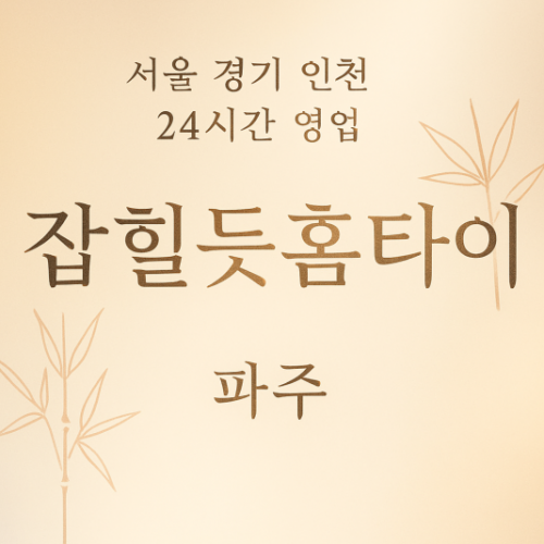 광탄면잡힐듯홈타이, 광탄면출장마사지, 파주홈타이, 24시방문마사지