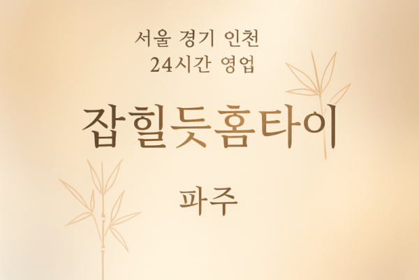 광탄면잡힐듯홈타이, 광탄면출장마사지, 파주홈타이, 24시방문마사지