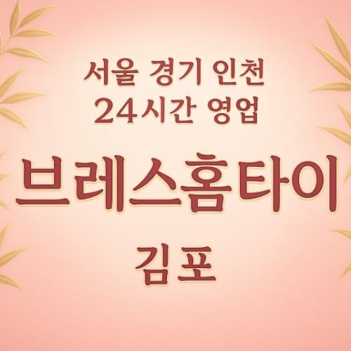 하성면브레스홈타이, 하성면출장마사지, 김포홈타이, 24시방문마사지
