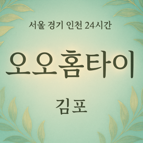 풍무동오오홈타이, 풍무동출장마사지, 김포홈타이, 24시방문마사지