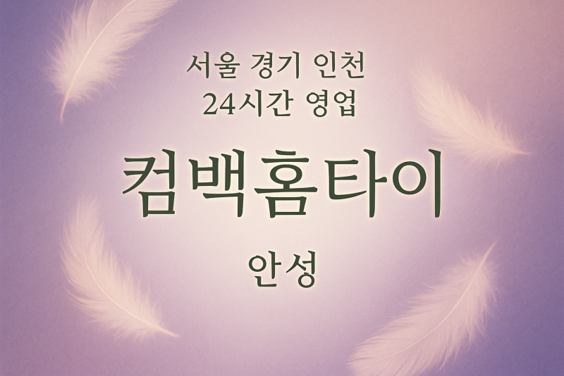 아양동컴백홈타이, 아양동출장마사지, 안성홈타이, 24시방문마사지