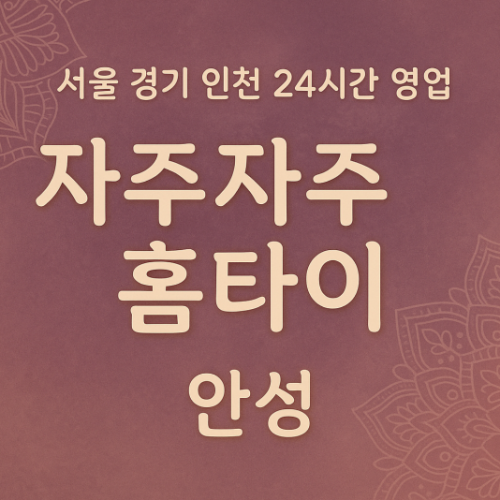 명륜동자주자주홈타이, 명륜동출장마사지, 안성홈타이, 24시방문마사지