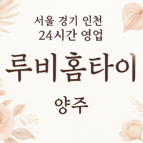 광사동루비홈타이, 광사동출장마사지, 양주홈타이, 24시방문마사지