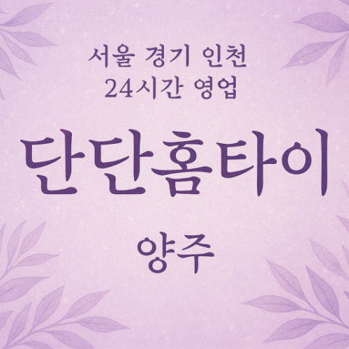 남방동단단홈타이, 남방동출장마사지, 양주홈타이, 24시방문마사지