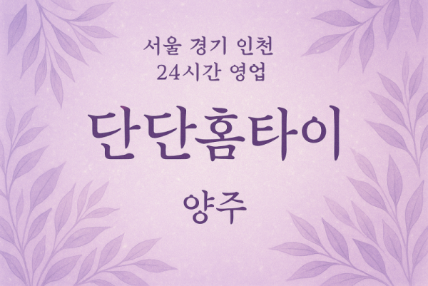 남방동단단홈타이, 남방동출장마사지, 양주홈타이, 24시방문마사지